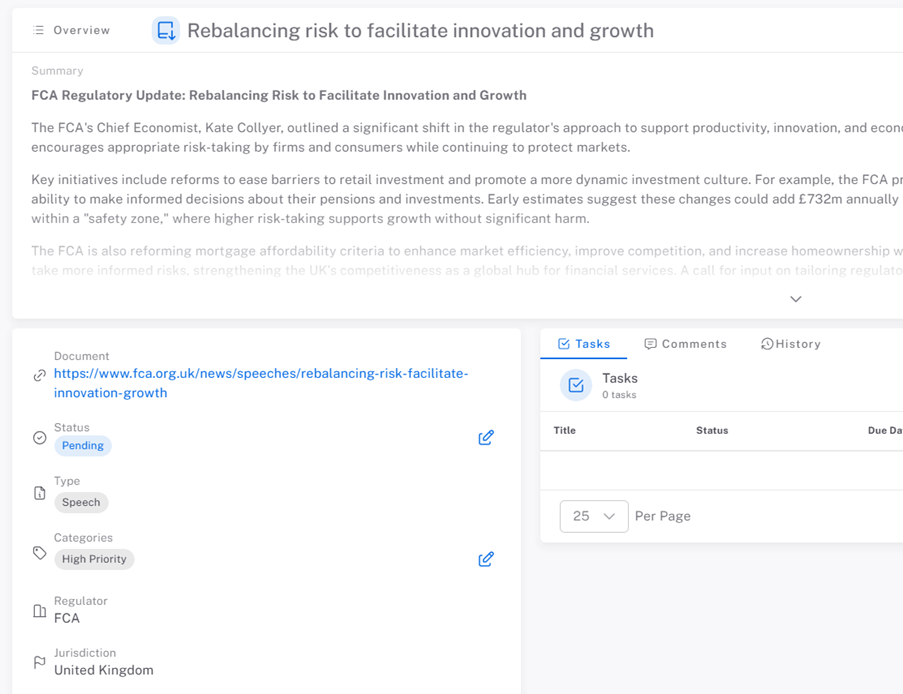 Regulatory Change Management My Compliance Centre